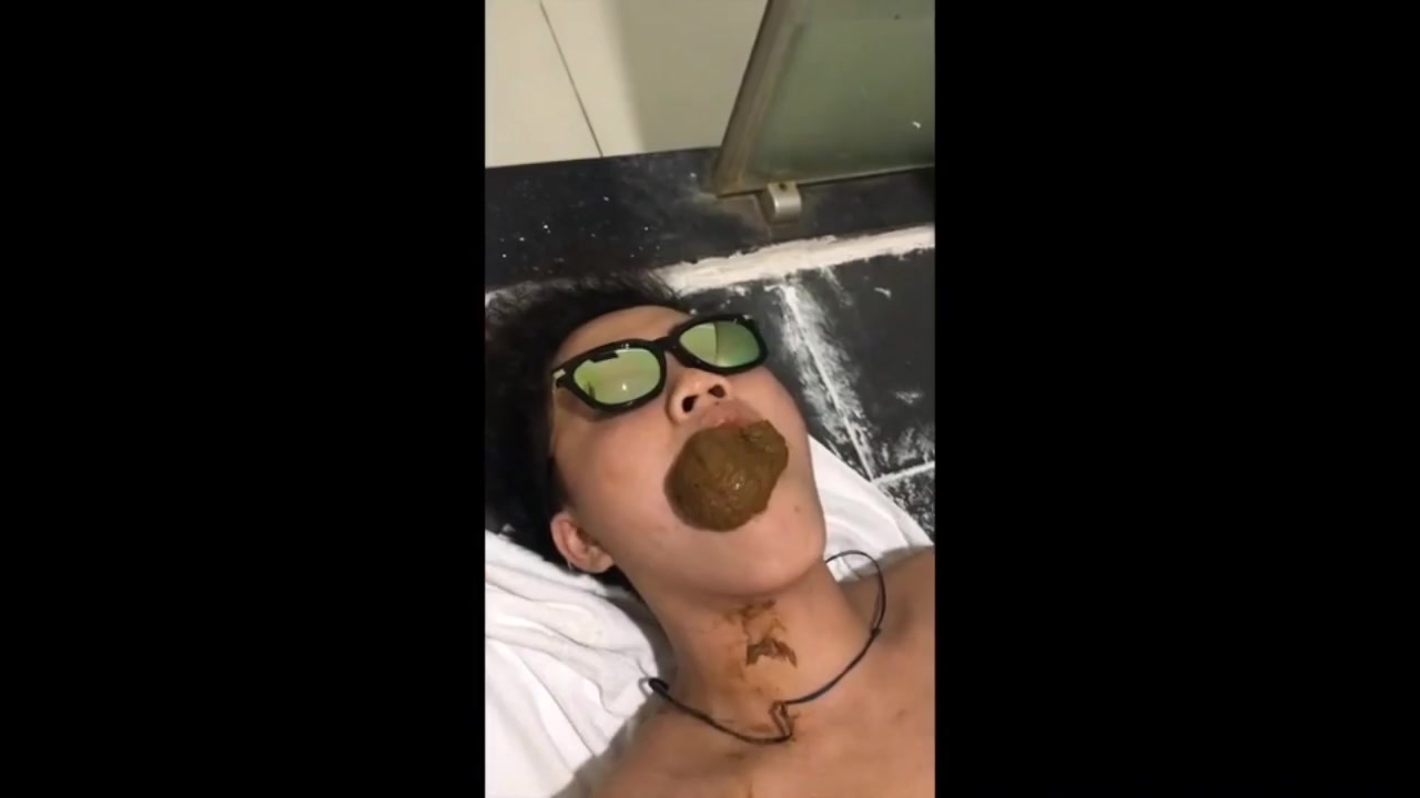asian feed open mouth