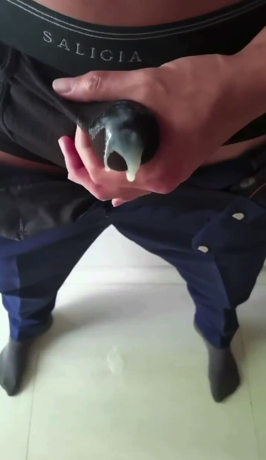 Cum in underwear - video 12