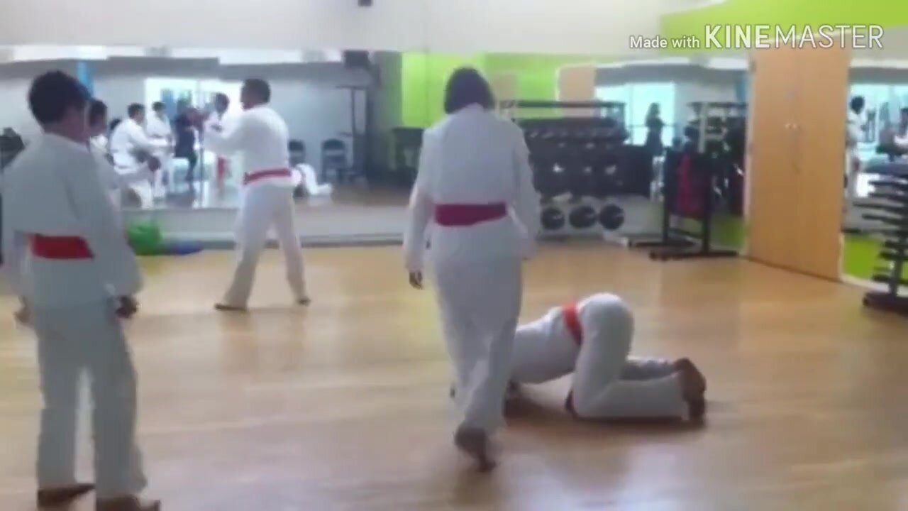 F/M Karate Ball Busting