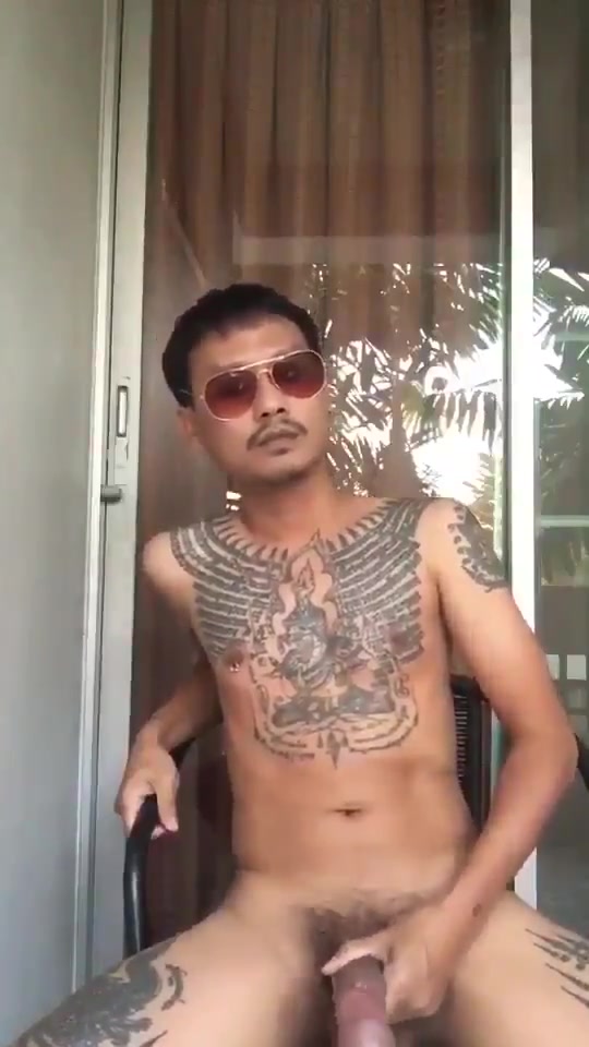 Tattooed asian