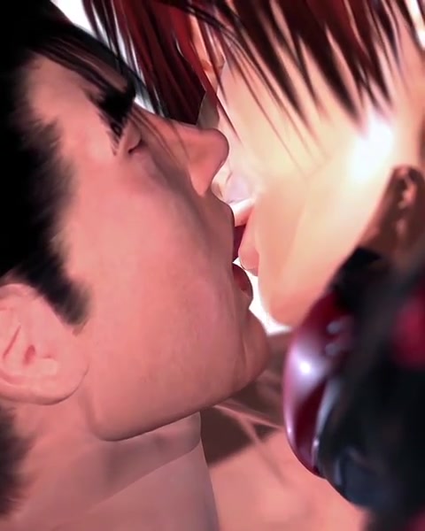 Tekken H...rang and Jin making out