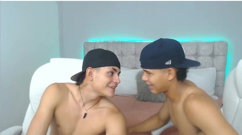 two cute latino friend on cam 14