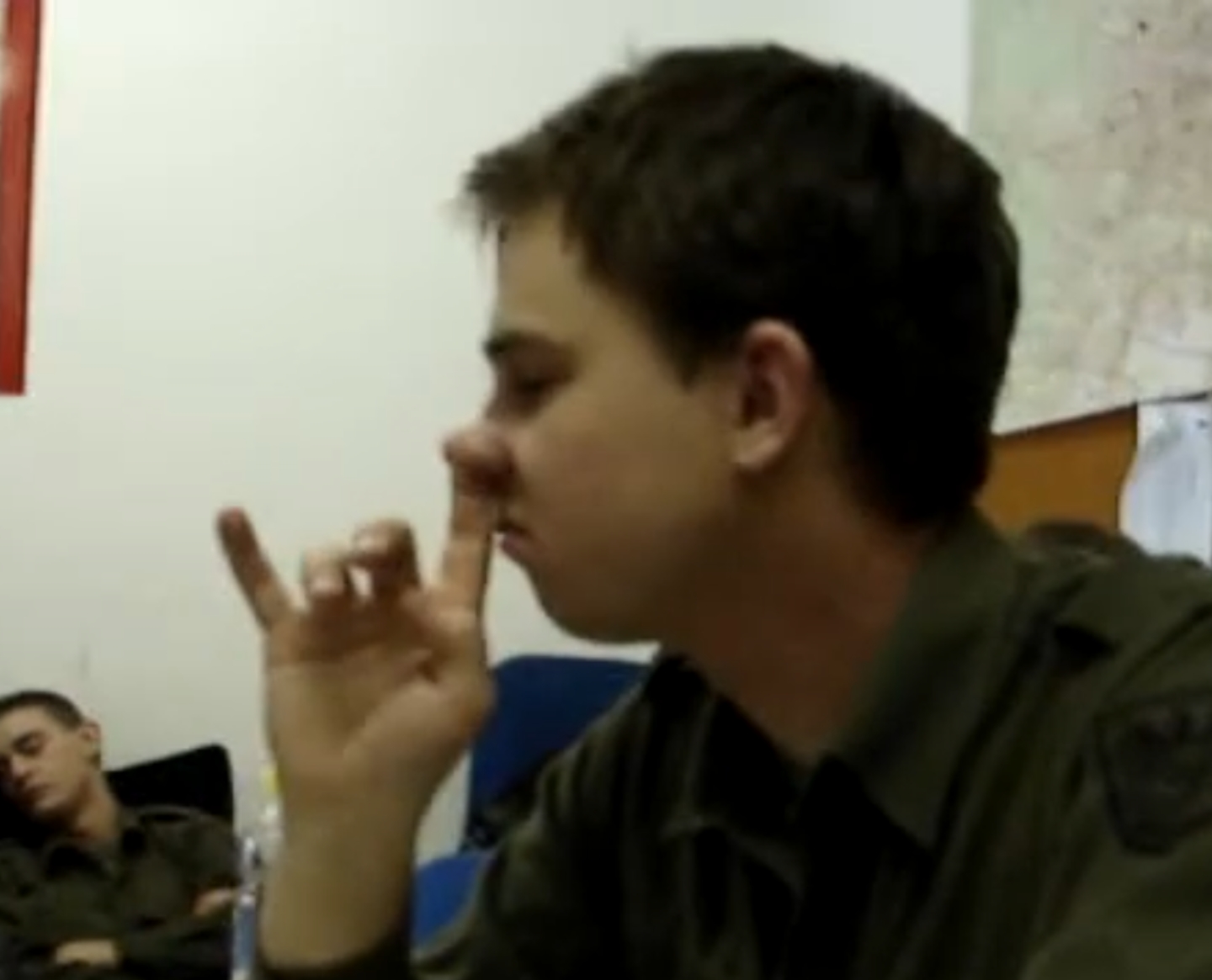 Some very good nose picking