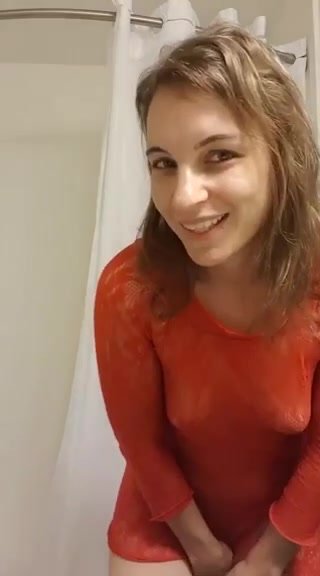 Beautiful German girl pooping for your pleasure