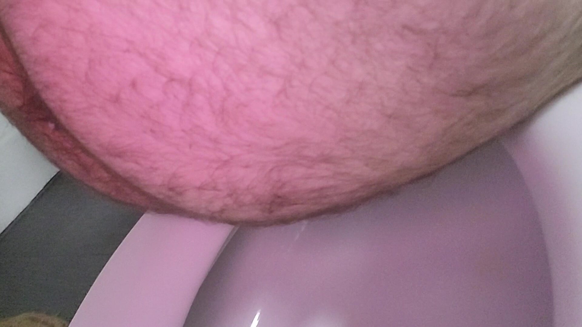 Toilet poop (Back, ass view)