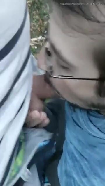 snacking on cock