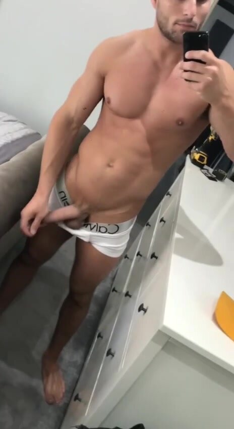 Fit Stud Nude at Home