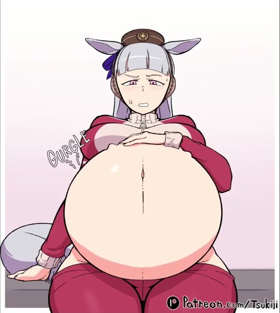 Girl Big Stuff Belly