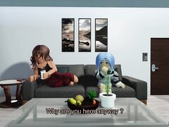 I'VE GOT 2 SIDES pt.1 - Girl fart animation (ROBLOX)