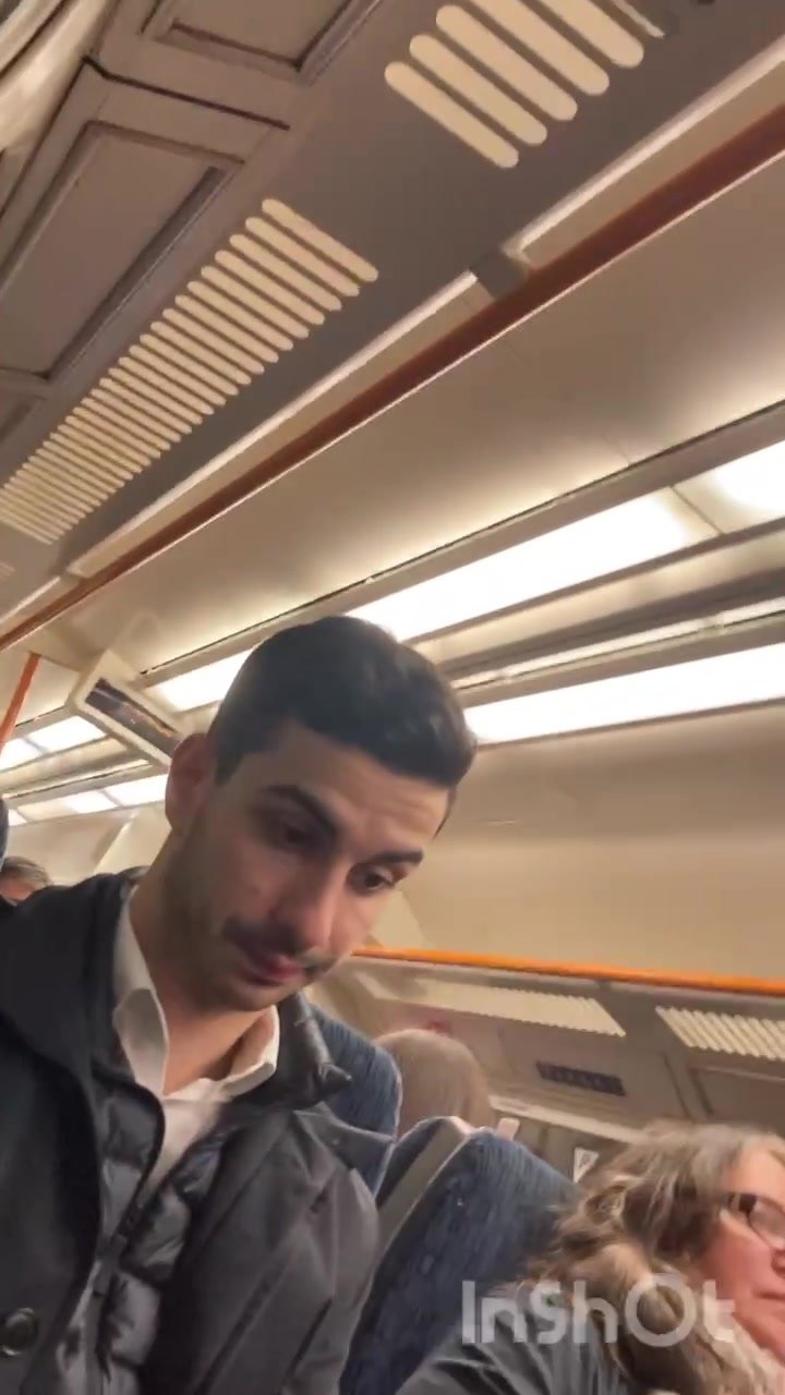 Handsome commuter