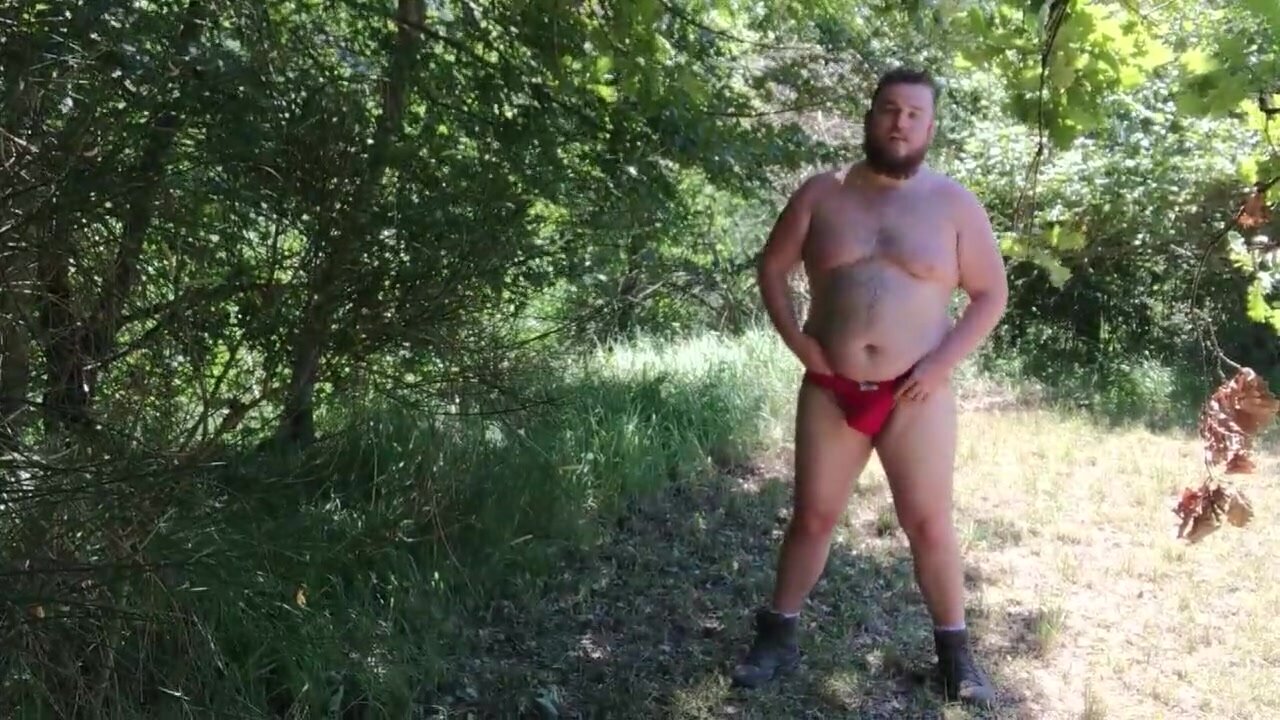 hot daddy in the forest p 2