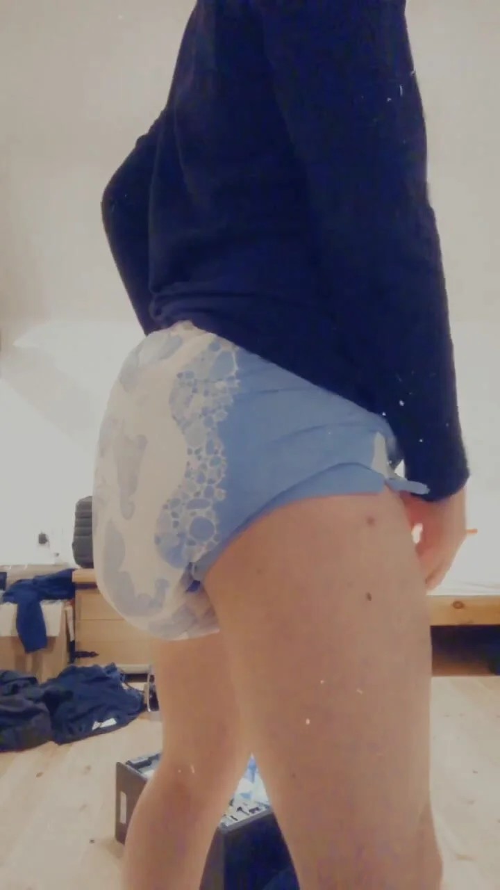 Good stuff My biggest ever diaper load ThisVid