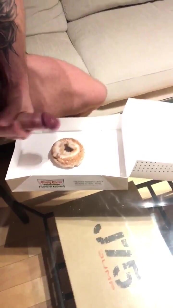 Cum Glazed Krispy Kreme