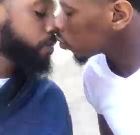 kissing another man for the first time