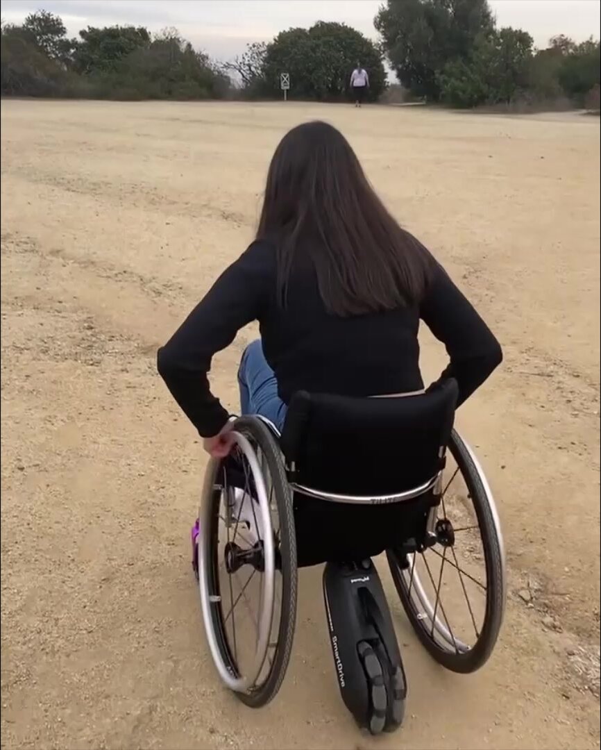 Hot Wheelchair Girl - video 3