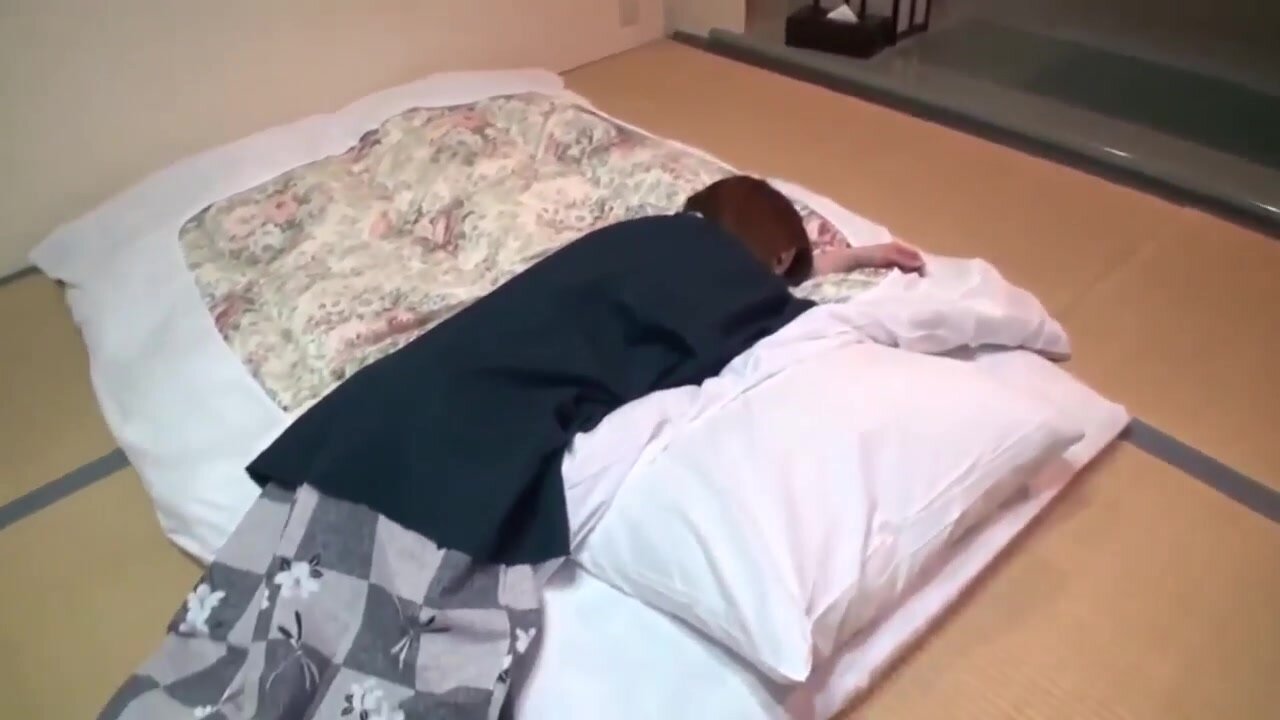 Japanese woman fucked while asleep