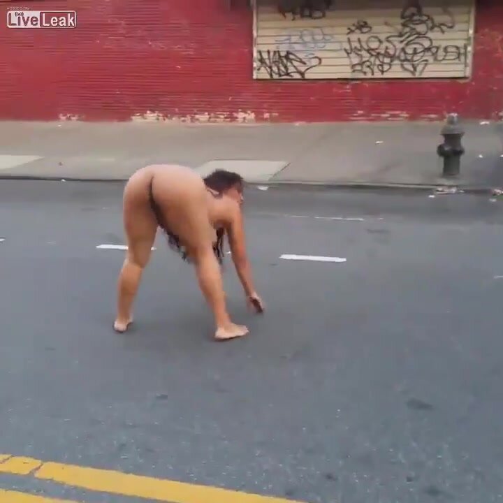 Naked tweaking woman in bronx