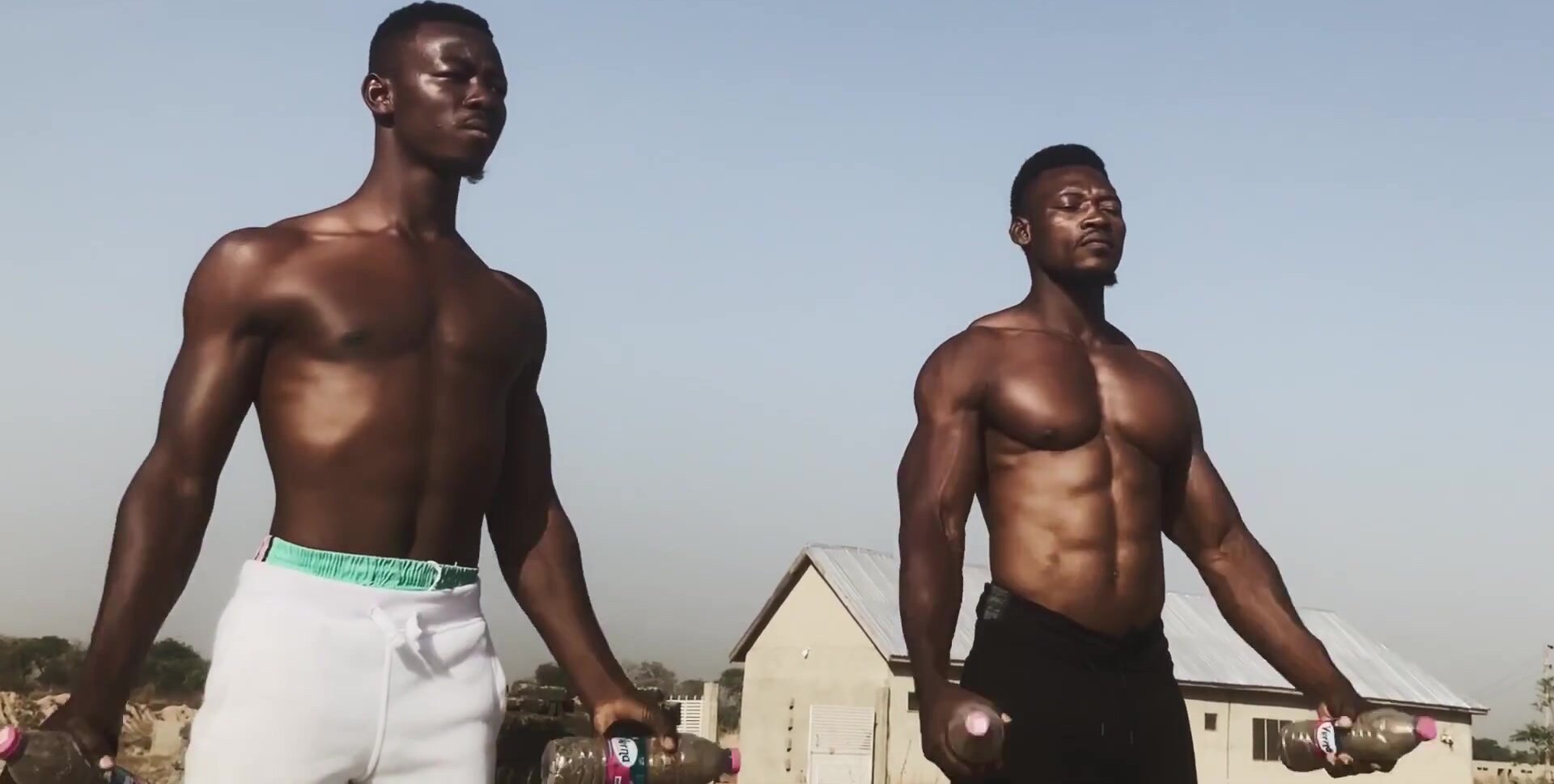 Pure african muscles - video 2