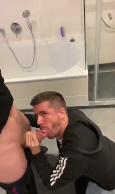 Sexy German Guy Gets His Big Dick Worshipped