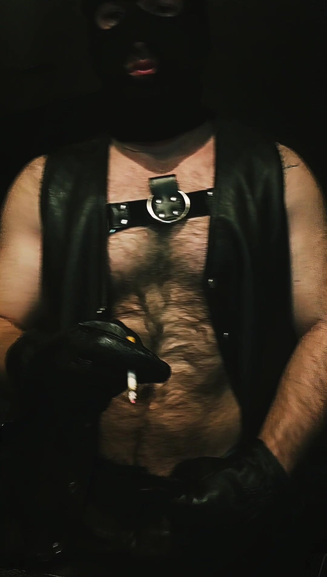Masked Hairy Leather Alpha Smoker