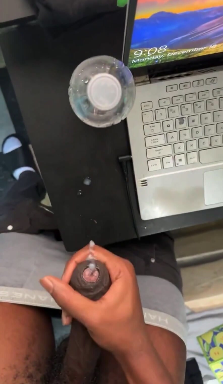 BBC cums on cam - video 3