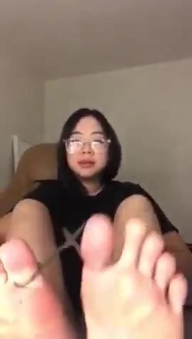 Big Toes Really Stuck In Scissors