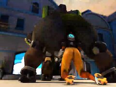 Orisa Farting on Tracer