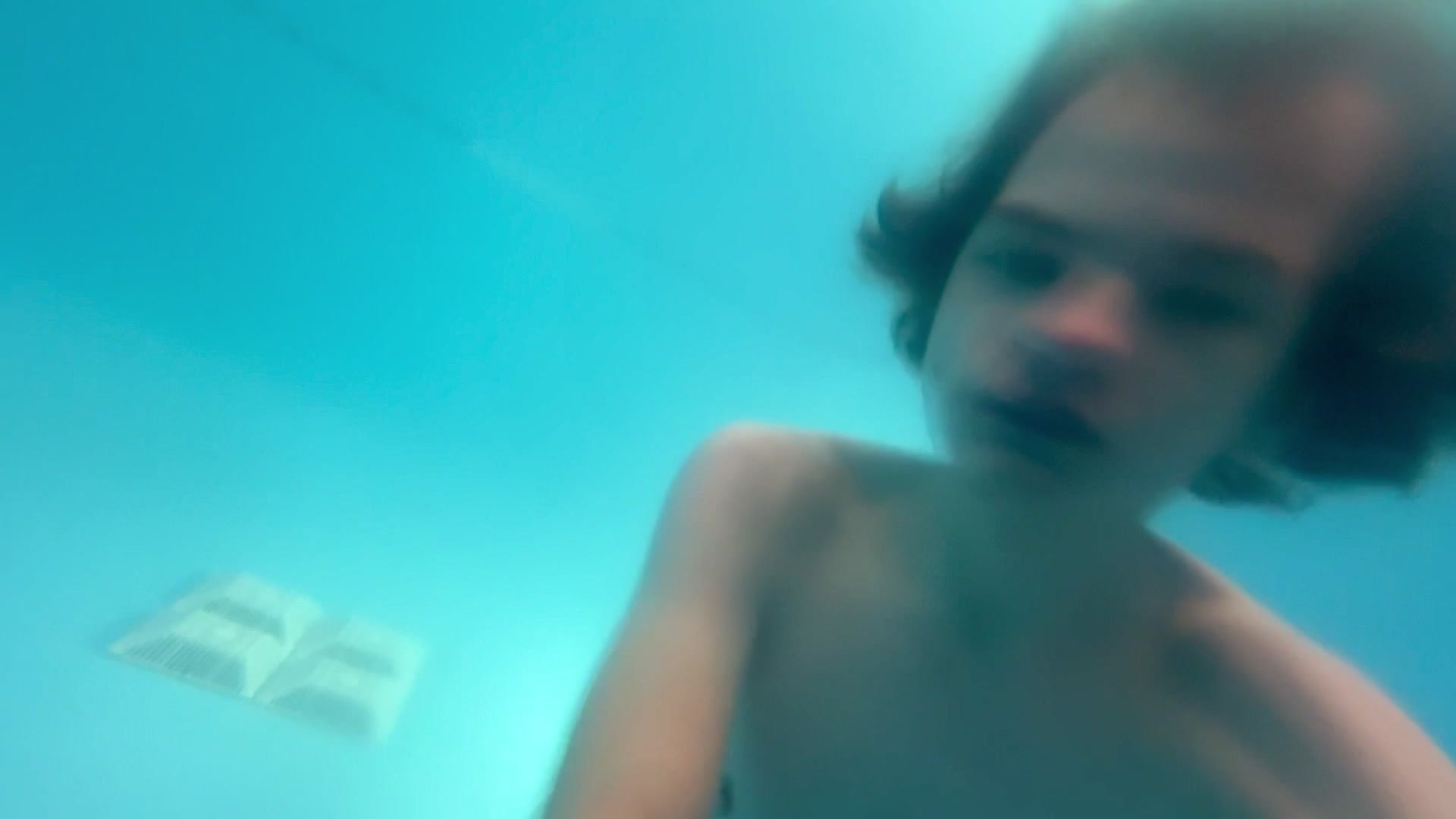 Short Underwater Breathhold in Pool