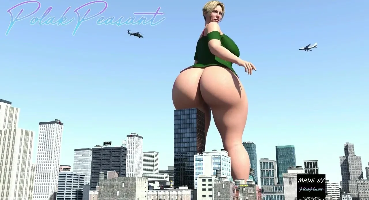 Giantess izzy butt crush growth ThisVid com Türkçe 