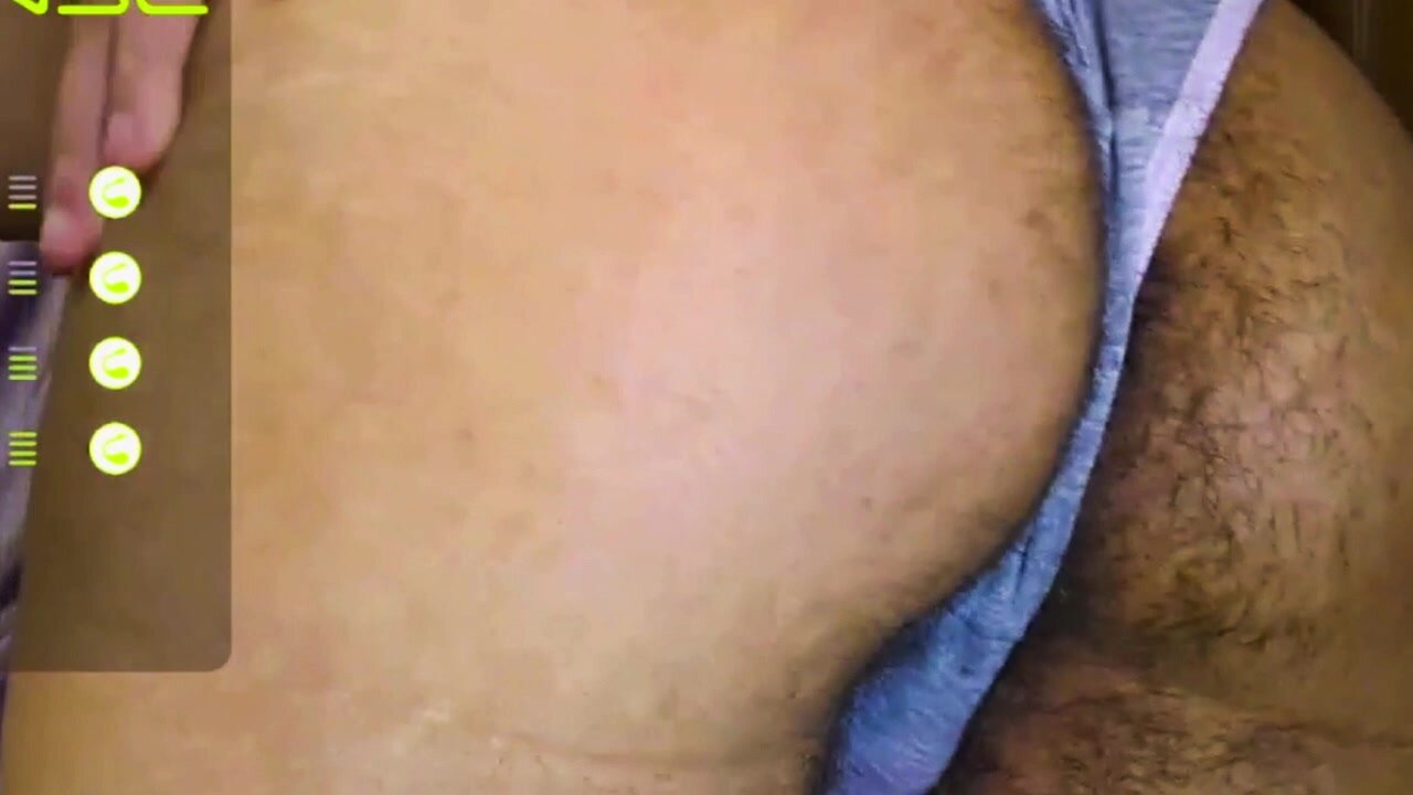 hairy webcam ass