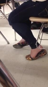 Shoeplay in class