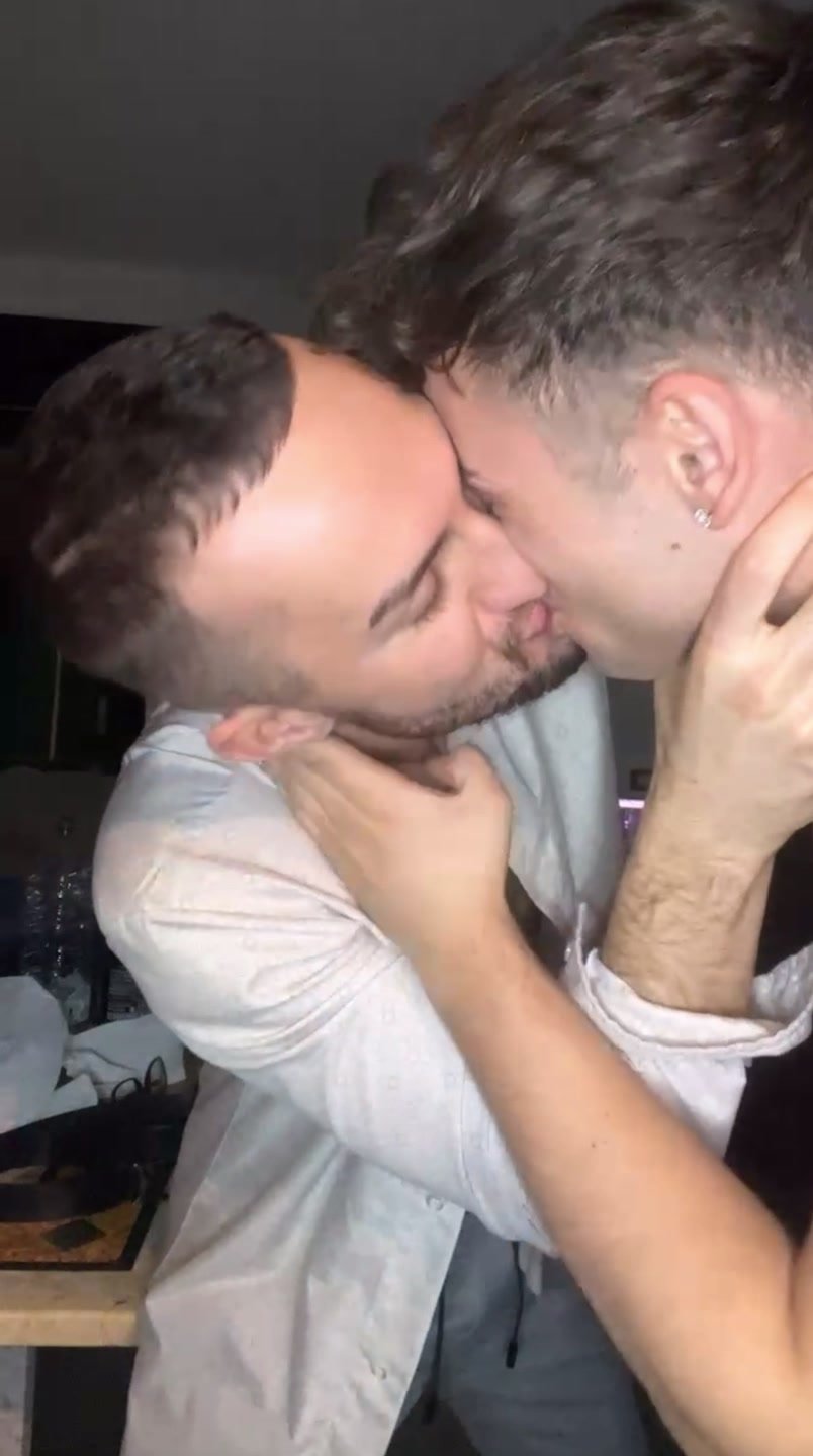 Straight Guys Kissing 2