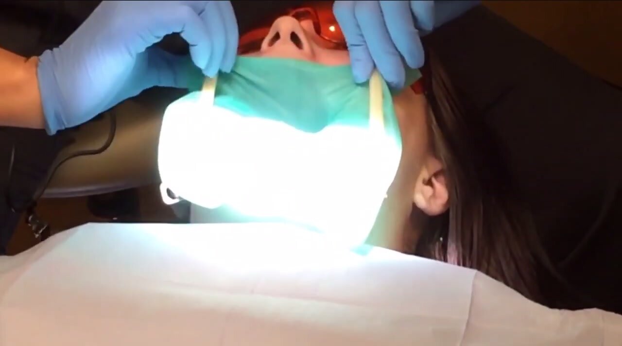 Sexy women gets drilled at dentist