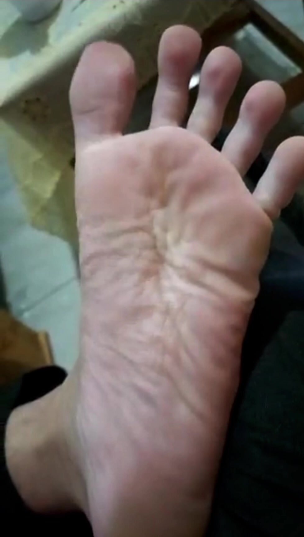Asian Male feet