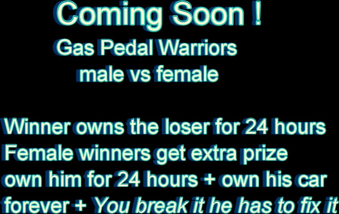 Gas Pedal War Male vs Lesbian revving contest
