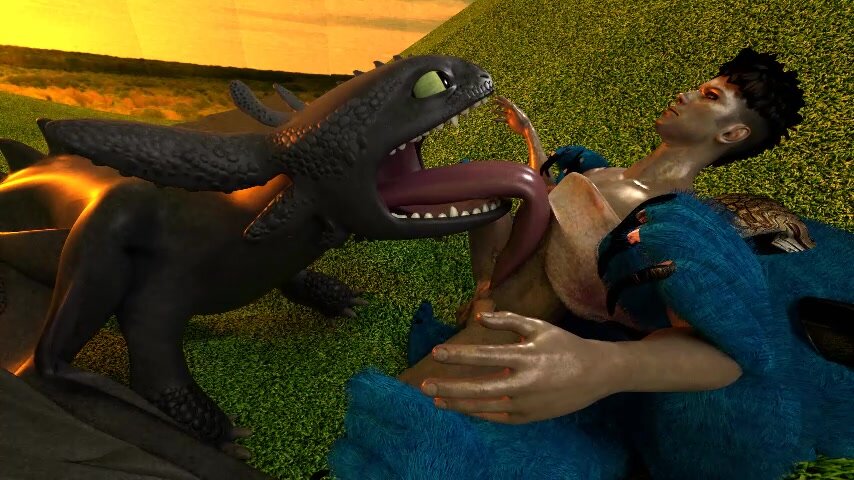 Toothless and stitch fun vore
