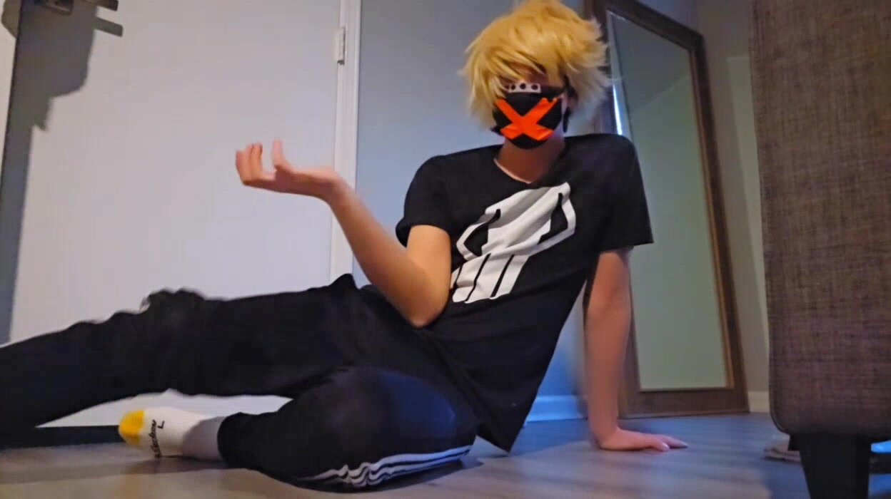Bakugo in diapers