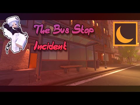 A bus stop incident