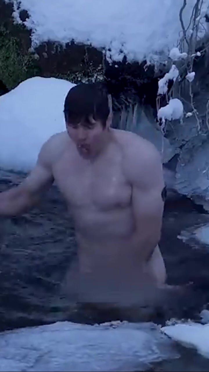 Censured - nude ice bath youtuber