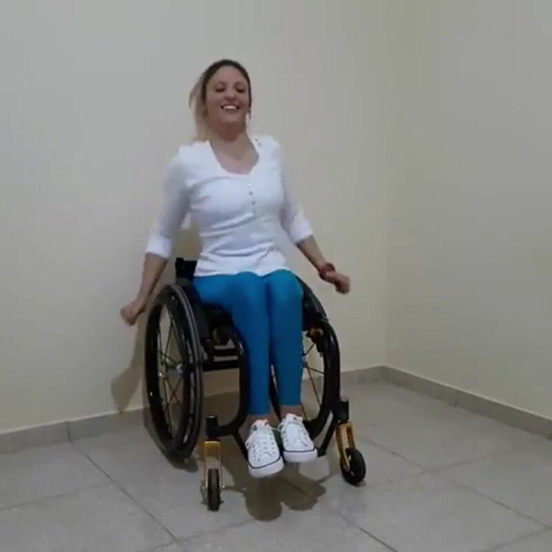 paraplegic dancing - video 2