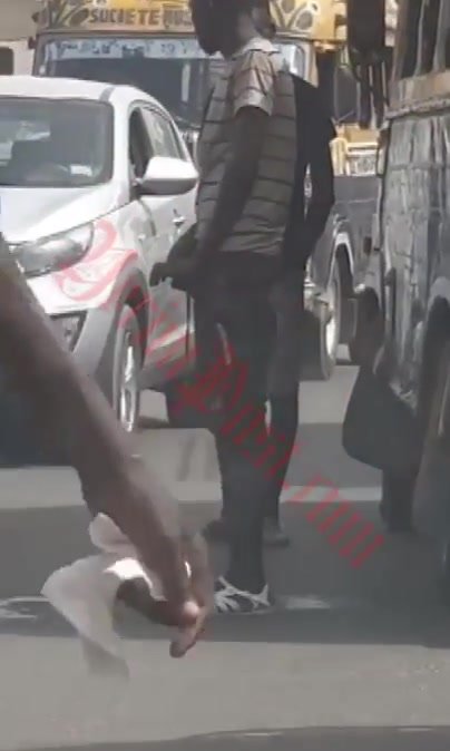 a true public pissing in africa