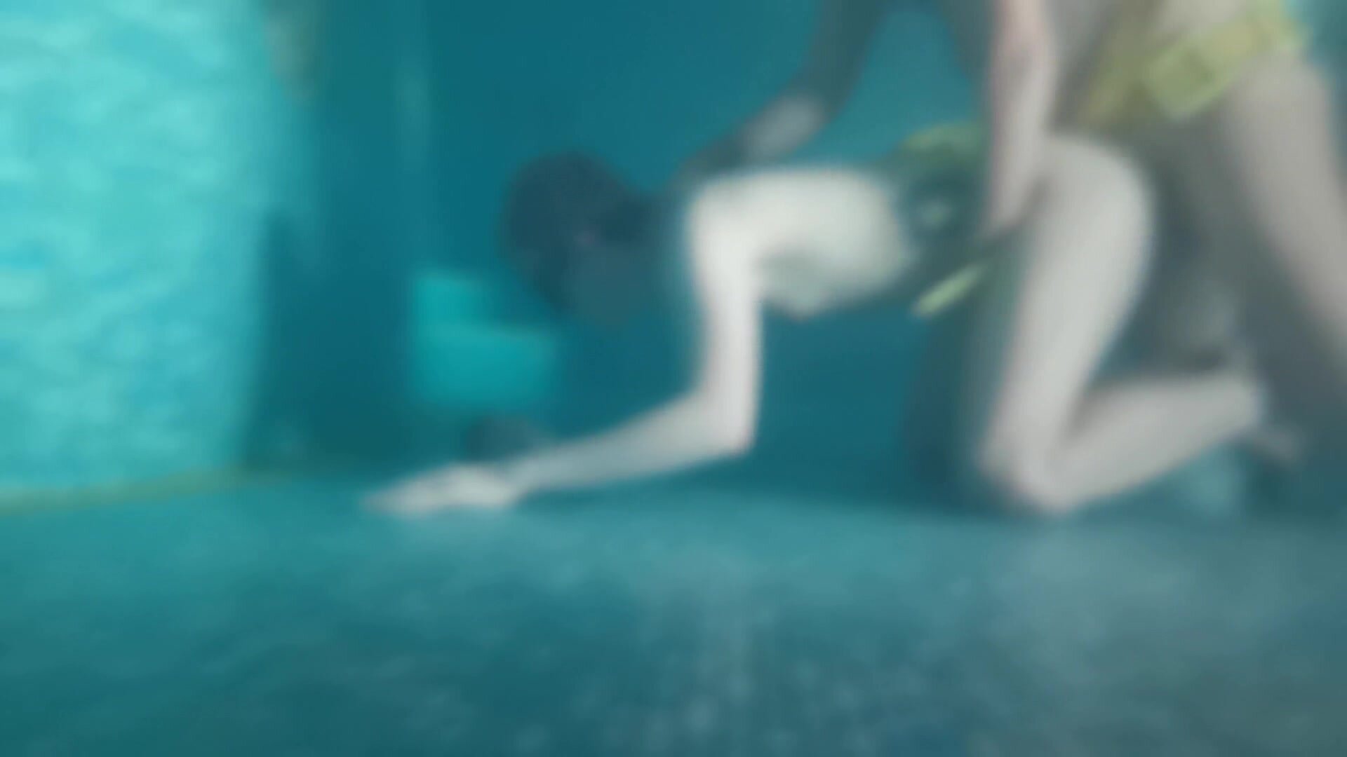 Getting fucked underwater.