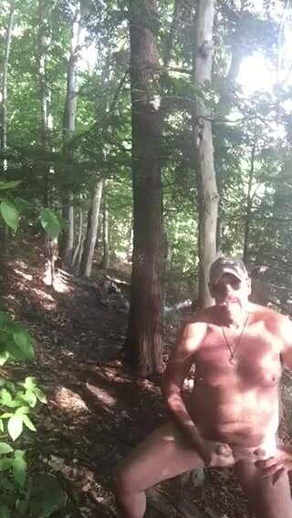 Redneck Daddy In The Woods