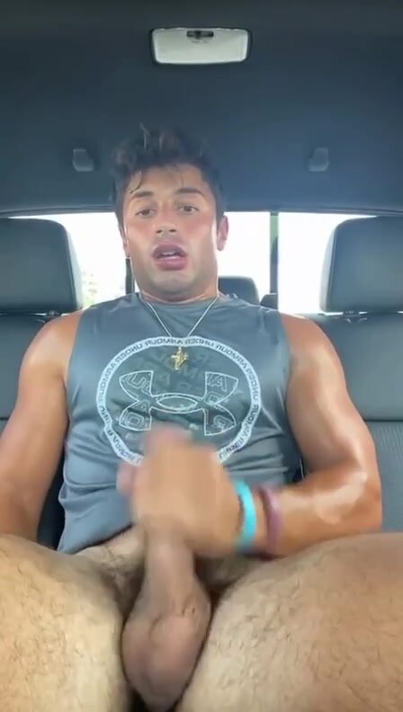 Hot guy JO in his car