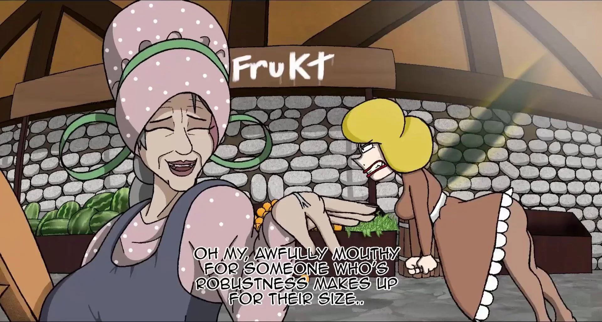 Granny will teach a small fairy - ThisVid.com