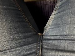 First Time Wetting My Jeans On The Train