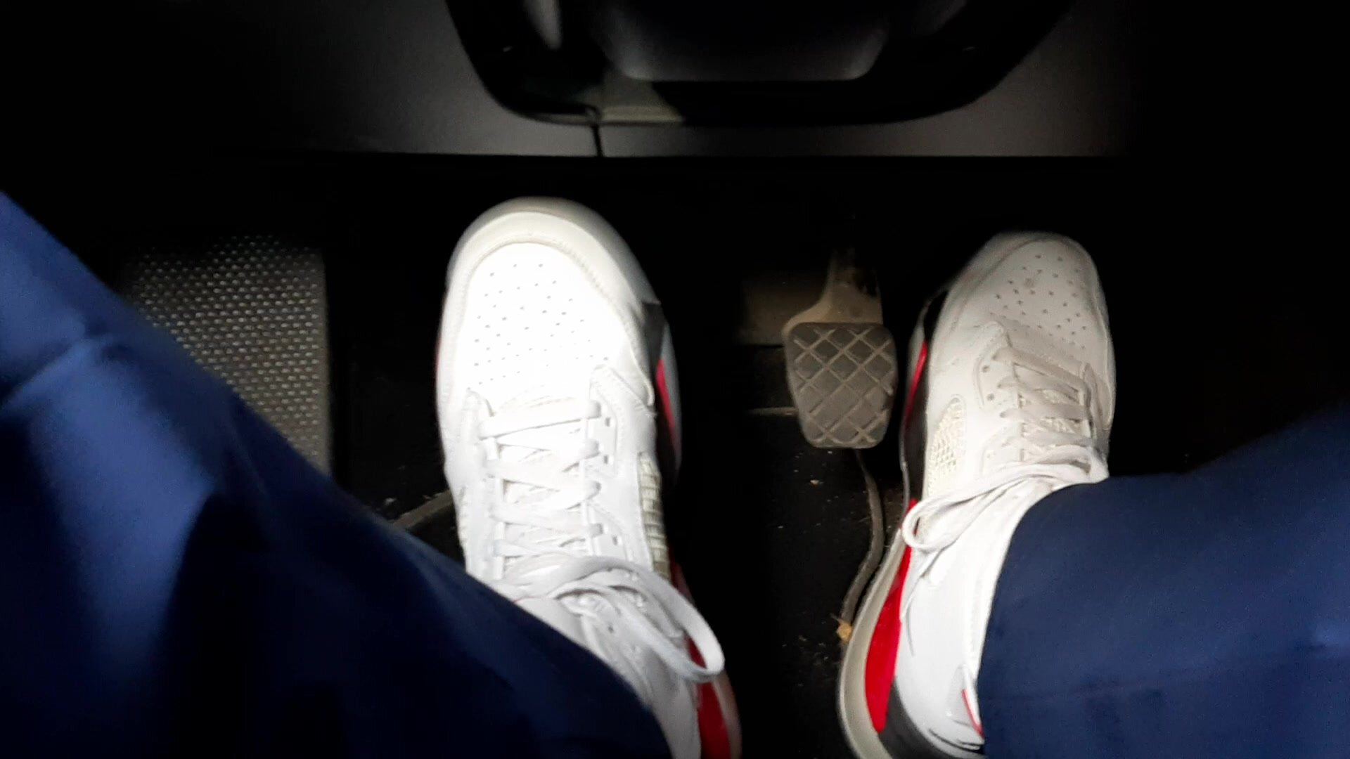 Driving in my Jordans