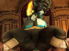 Midna Forces Princess Zelda to swallow her gas