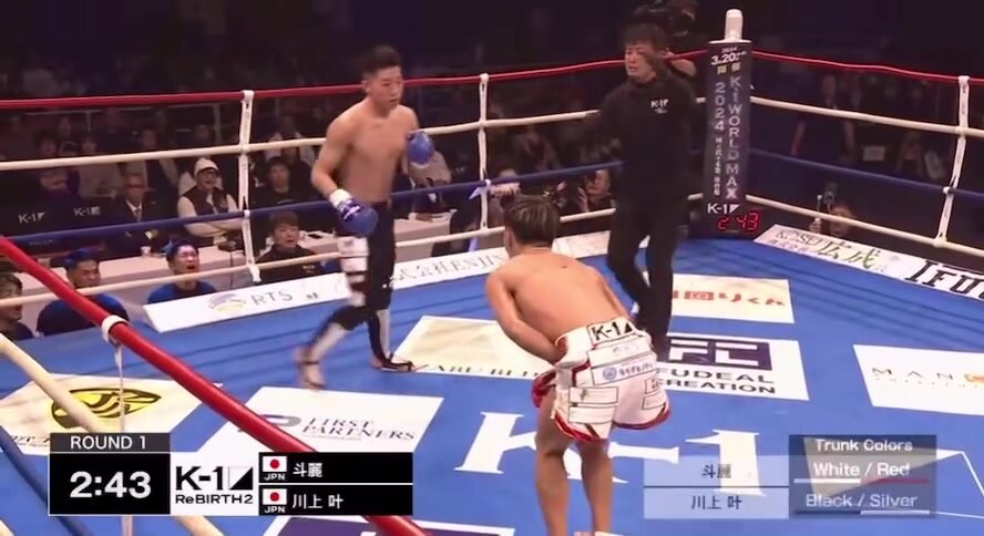 kick to the groin in boxing - video 2