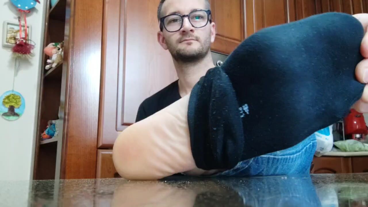 feet and socks - video 4